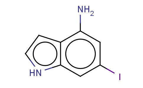 4-AMINO-6-IODO INDOLE